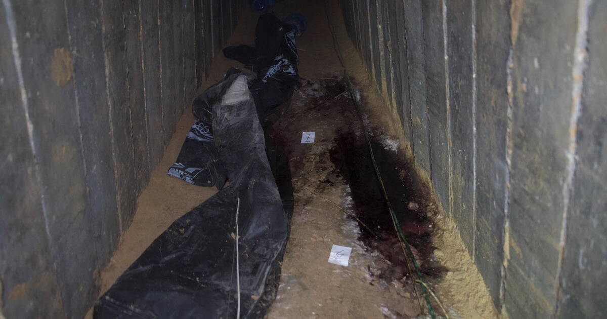 Israël diffuse les images du tunnel où sont morts les otages tués à Gaza