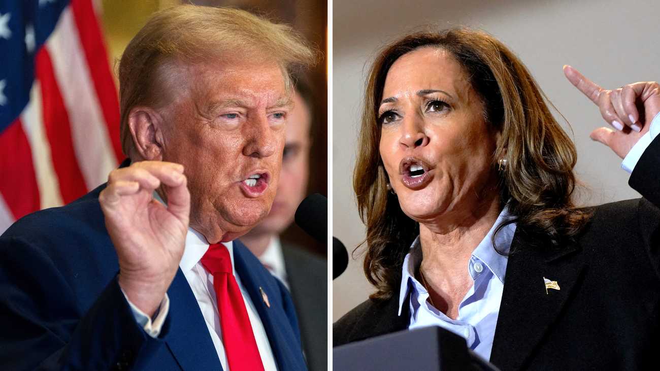 US-Wahlkampf: Jetzt live: Das TV-Duell zwischen Donald Trump und Kamala Harris