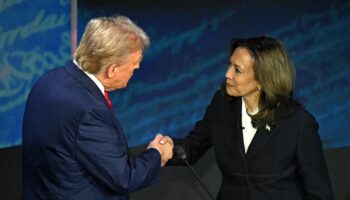 Trump reverts to old tactics and talking points as Harris focuses on policy to start their 2024 debate