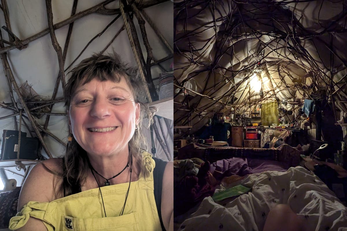 Mum, 55, moves out of family home for full-time nomadic living