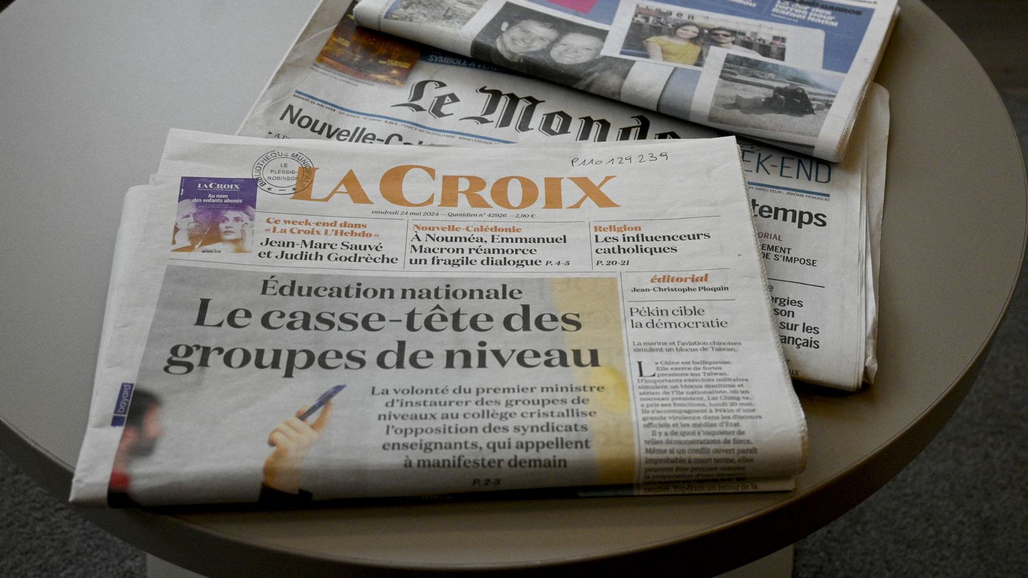 Médias : la parution du journal "La Croix" reprend après avoir été suspendue mardi par une cyberattaque