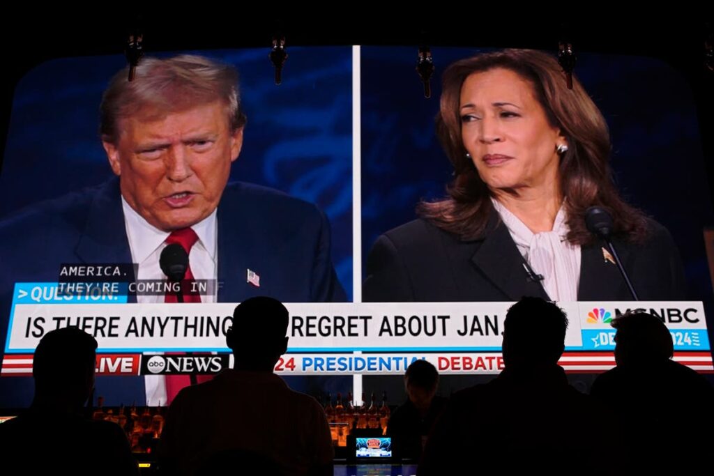 So Bigly: More than 67 million Americans watched Harris debate Trump, dwarfing ratings for the Biden-Trump showdown