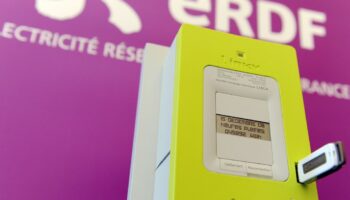 Le nouveau compteur Linky en mars 2009 à Tours