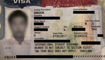 L’“impact démesuré” du visa américain J1