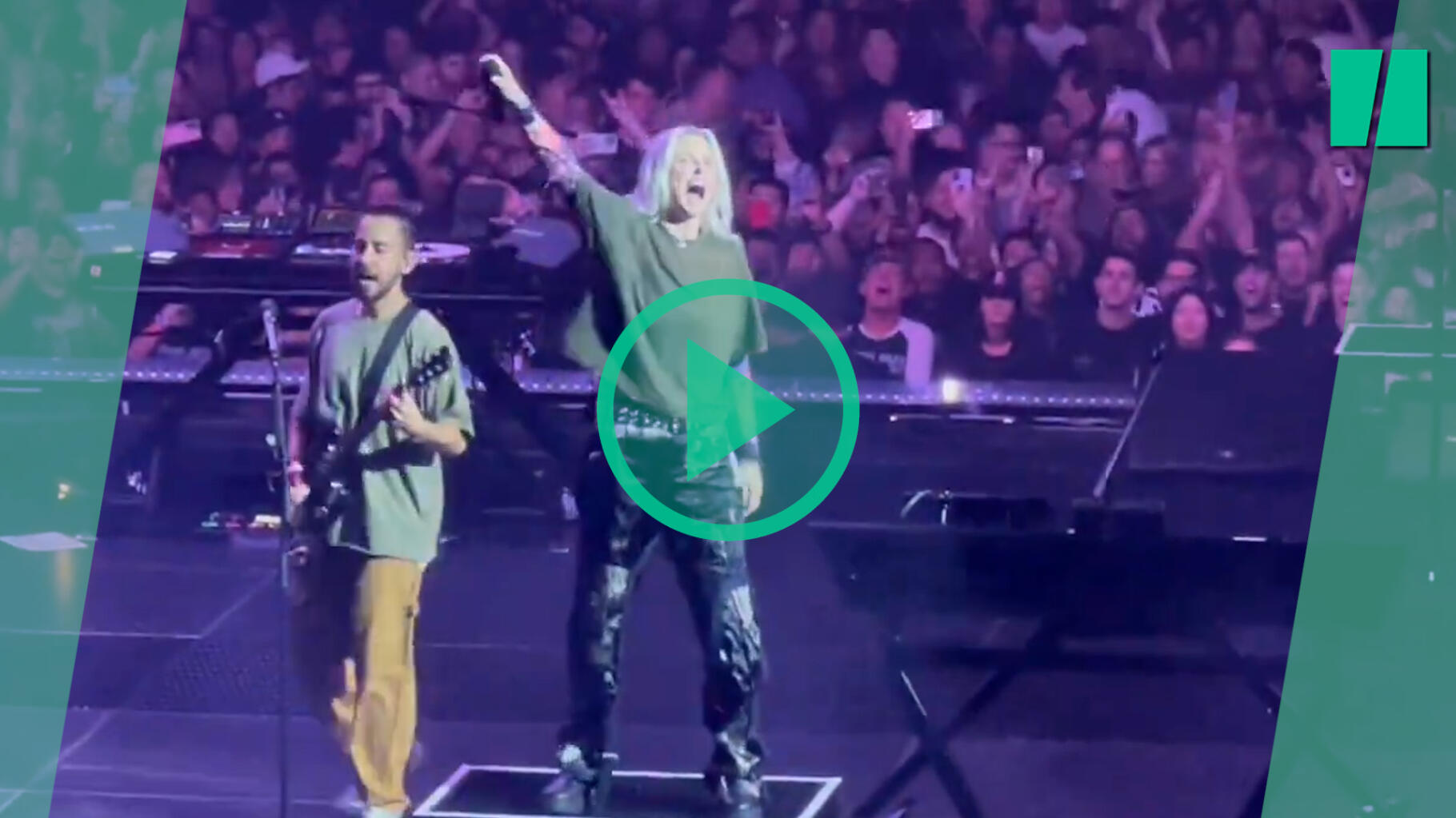 Au premier concert de Linkin Park sans Chester Bennington, Emily Armstrong a conquis les fans