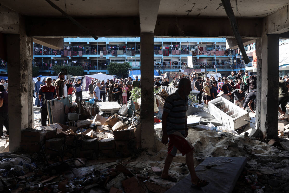 A Gaza, 18 morts dans une frappe israélienne sur une école, selon la Défense civile