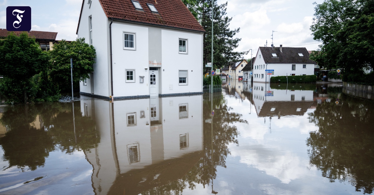 Unwettergefahr: Dauerregen in Teilen von Bayern und Sachsen erwartet