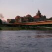 Eingestürzte Brücke: Teilabriss der Carolabrücke in Dresden beginnt