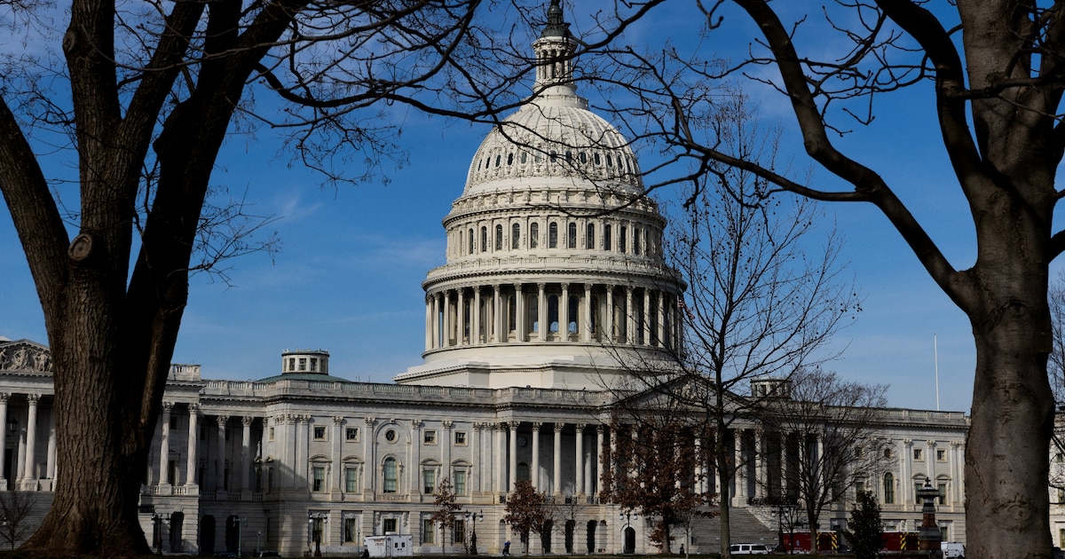 Le Capitole à Washington, le 8 février 2024