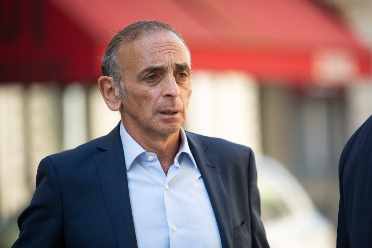 Eric Zemmour condamné en appel pour provocation à la haine raciale