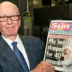 BROXBOURNE, UNITED KINGDOM - FEBRUARY 25:  (EDITORS NOTE: THIS IMAGE IS FREE FOR USE UNTIL MARCH 3 2012)  In this handout photograph provided by News International, Rupert Murdoch, Chairman and CEO of News Corporation, reviews the first edition of The Sun On Sunday as it comes off the presses on February 25, 2012 in Broxbourne, England. Around 3 million copies of 'The Sun On Sunday', the first ever Sunday edition of News International's daily tabloid newspaper 'The Sun', are due to go on sale on Sunday February 26, 2012.  (Picture Arthur Edwards/News International via Getty Images)