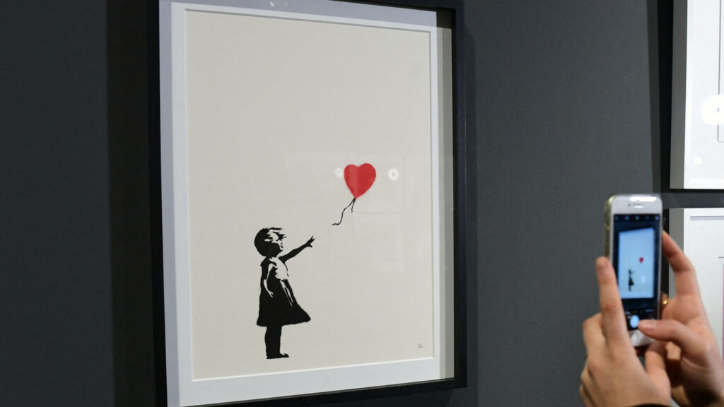 L’œuvre de Banksy volée à Londres a été retrouvée trois jours après