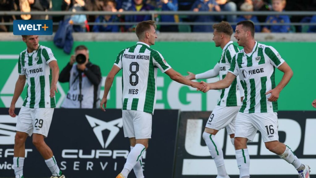 In der Nachspielzeit verhindert Münster die Niederlage gegen Paderborn