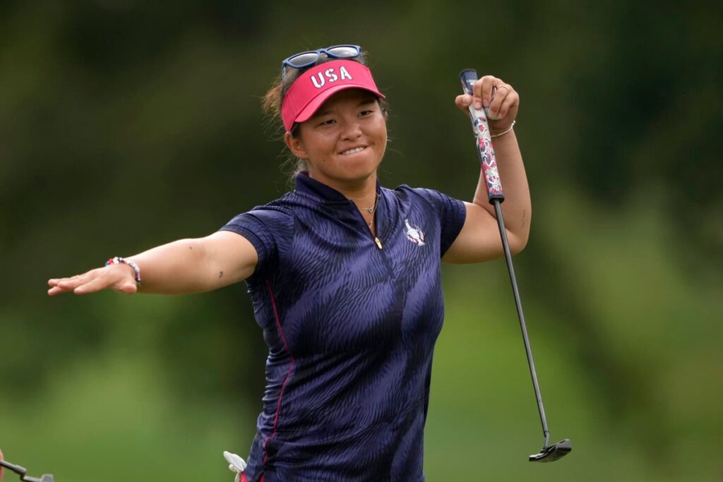 USA build record-breaking 6-2 lead over Europe after opening day of Solheim Cup