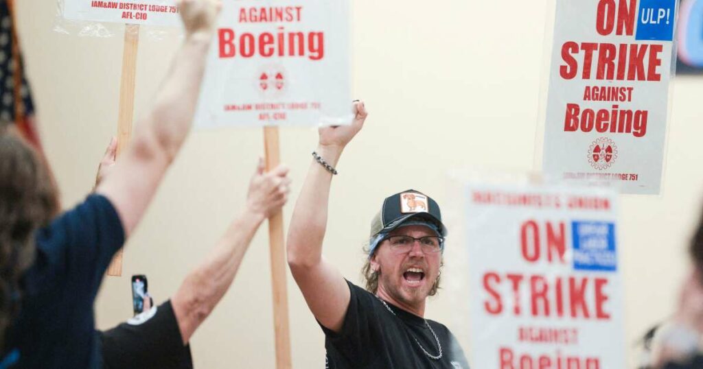 Chez Boeing, les machinistes votent la grève