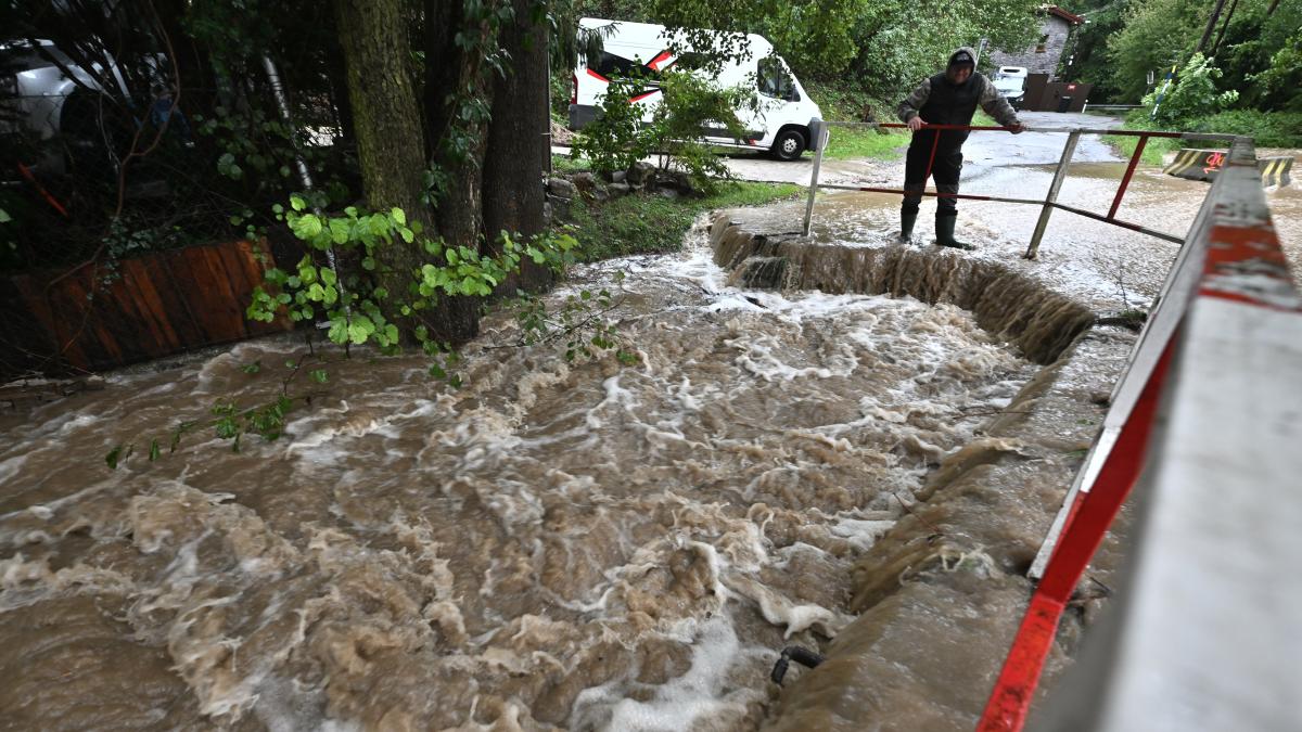 Dauerregen in vielen Teilen Mittel- und Osteuropas