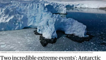 Antarctique : la banquise d’hiver diminue de façon “inimaginable”