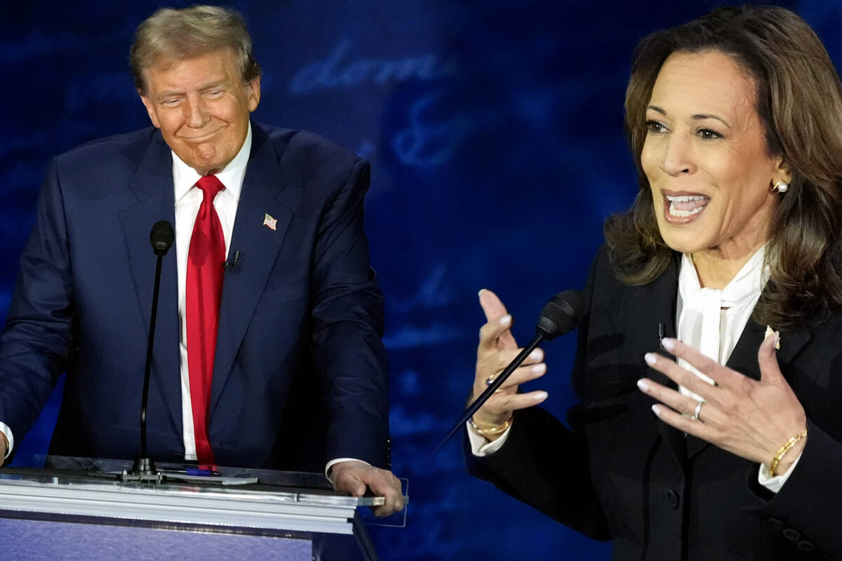 Contre-attaques mordantes, position surplombante… On décrypte la stratégie de Kamala Harris face à Donald Trump