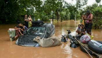 En Birmanie, le bilan des inondations monte à 74 morts et 89 disparus