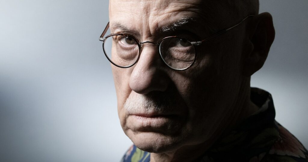 L'écrivain américain James Ellroy, en 2019.