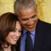 Barack Obama et Kamala Harris, à la Maison Blanche, le 5 avril 2022