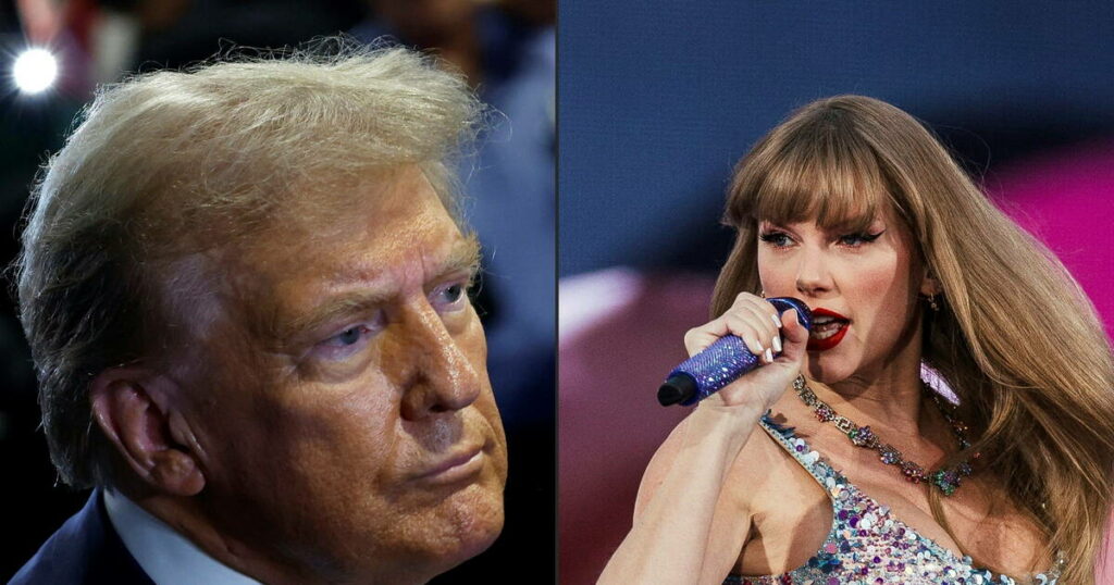 Election présidentielle aux Etats-Unis : Trump «déteste» Taylor Swift qui soutient Harris