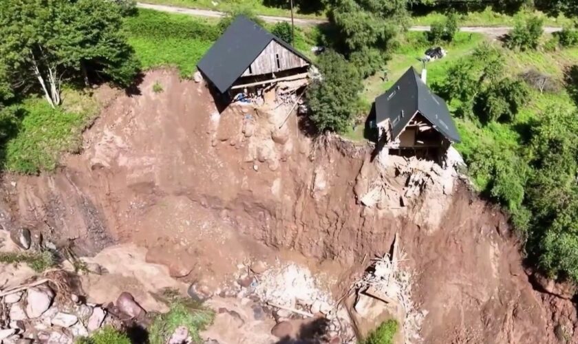 Intempéries dans la Vallée d’Aspe : retour dans les hameaux dévastés lors de la catastrophe