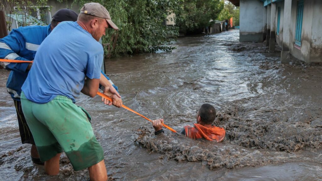 At least eight dead as eastern and central Europe battered by rain and flooding