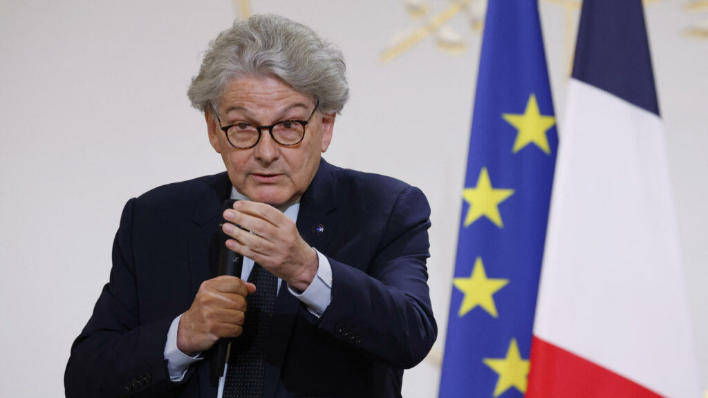 Thierry Breton, commissaire européen, démissionne et tacle Ursula von der Leyen