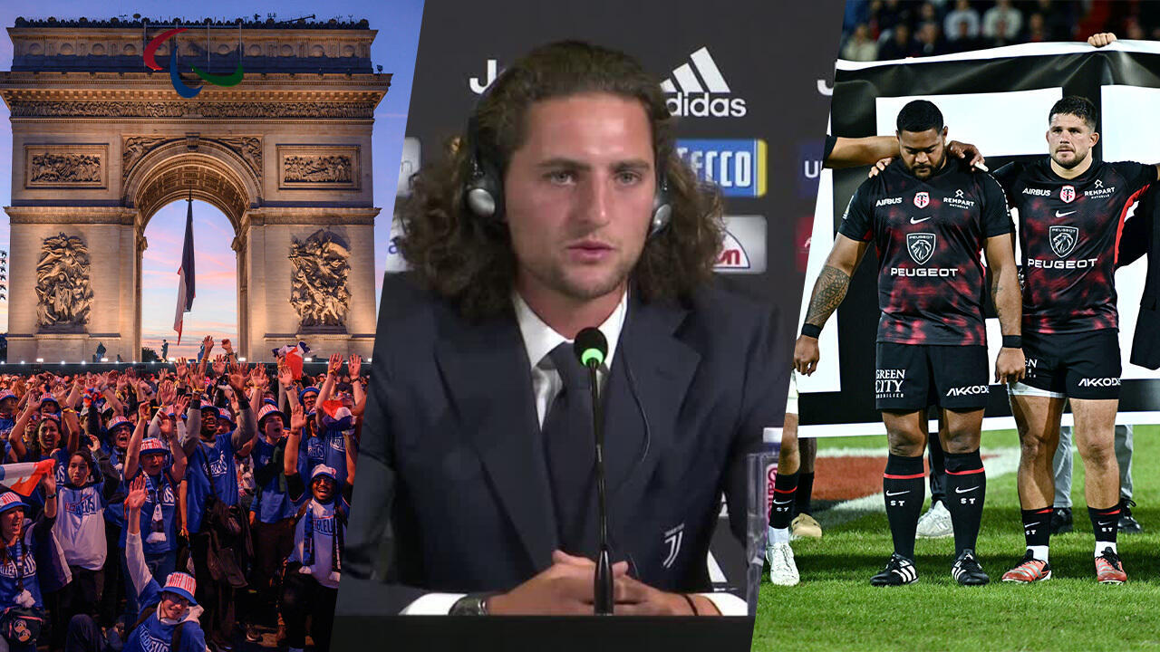 Parade des JO, Rabiot à l'OM, le Stade toulousain ému... Les infos sport du week-end