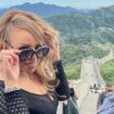 Mariah Carey just climbed the Great Wall of China - in heels