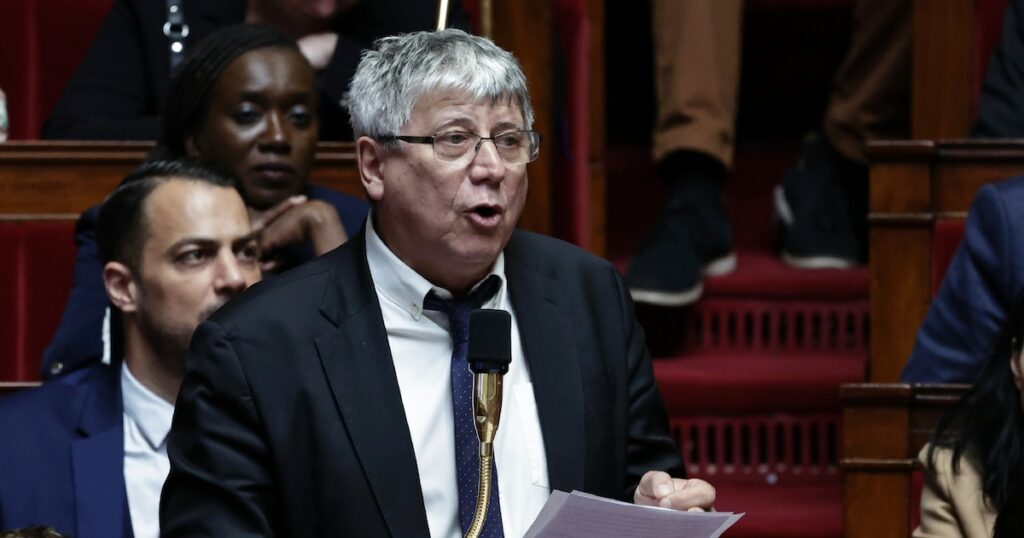 Le président de la Commission des Finances et député La France Insoumise (LFI), Eric Coquerel, le 9 avril 2024 à l'Assemblée nationale, à Paris