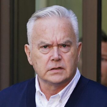 Former BBC broadcaster Huw Edwards leaves Westminster Magistrates' Court, London, where he was sentenced to six months' imprisonment suspended for two years after pleading guilty to three counts of making indecent images of children. Picture date: Monday September 16, 2024.