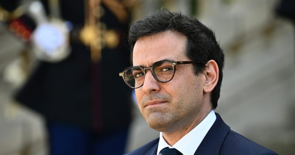 Le ministre français des Affaires étrangères Stéphane Séjourné, le 7 juin 2024 à Paris