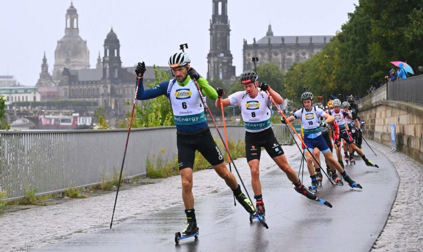 City Biathlon in Dresden: Schnee von gestern