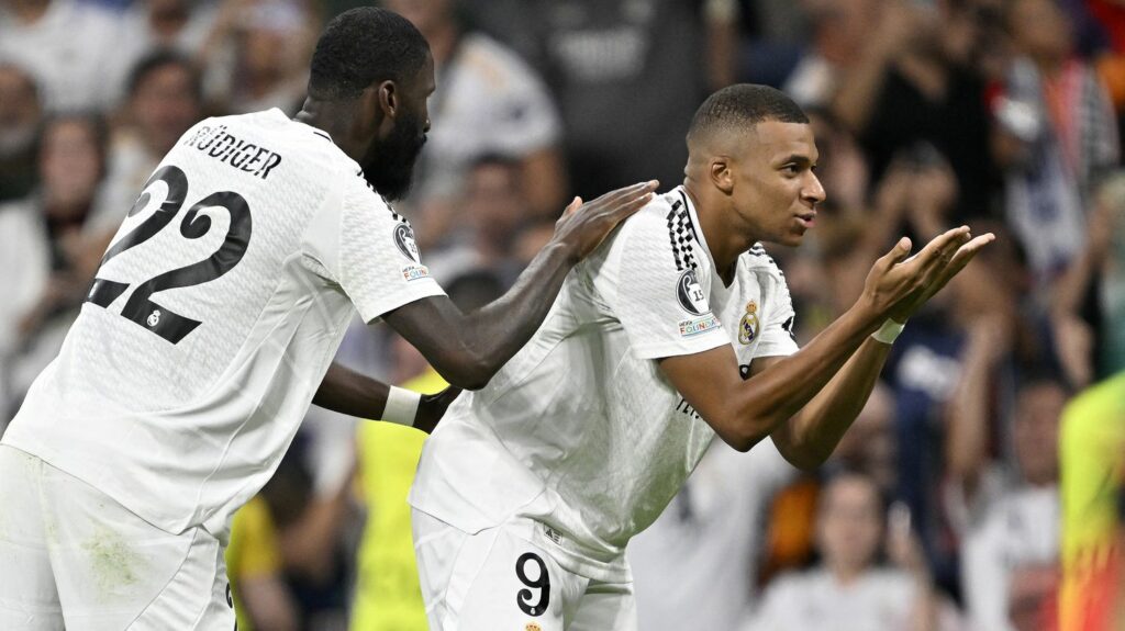 Kylian Mbappé buteur pour sa première avec le Real Madrid en Ligue des champions