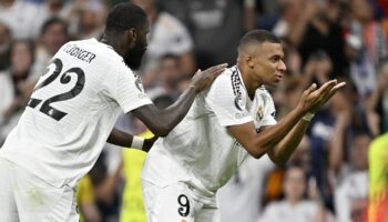 Kylian Mbappé buteur pour sa première avec le Real Madrid en Ligue des champions