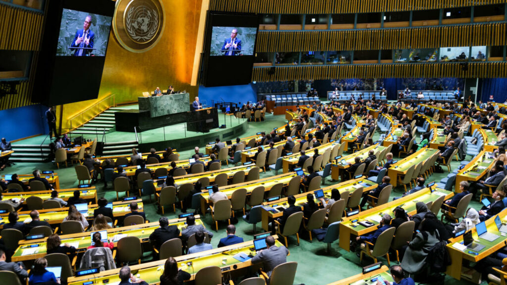 🔴 En direct :  l'Assemblée générale de l'ONU vote sur un appel à faire cesser l'occupation israélienne