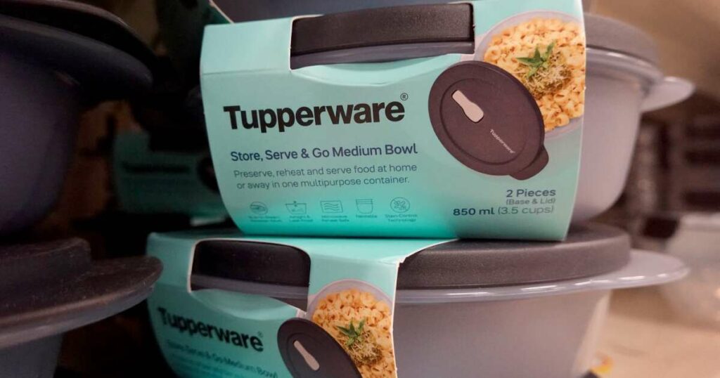 Tupperware en faillite : la fin d’une légende