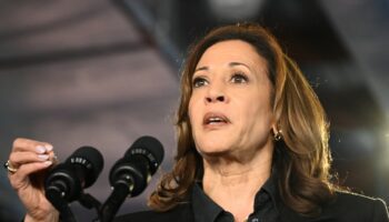 Kamala Harris en campagne en Pennsylvanie le 13 septembre 2024