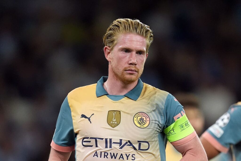 Kevin De Bruyne a doubt to face Arsenal after frustrating night for Man City