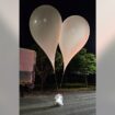 North Korea launches fresh wave of trash balloons toward South Korea