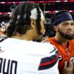 Texans' CJ Stroud says he wasn't trying to 'little bro' Caleb Williams in awkward postgame interaction