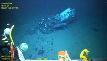 New video shows remains of Titan submersible on seafloor