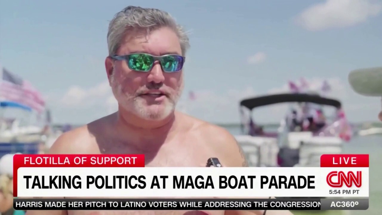 CNN reporter lectures boat-owning Trump supporter he shouldn't be complaining about economy