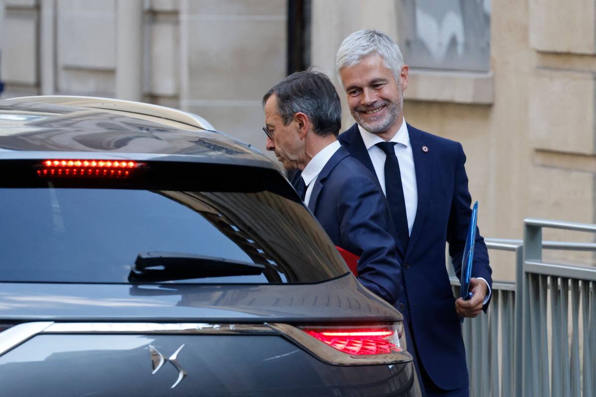 Laurent Wauquiez renonce au gouvernement après avoir refusé Bercy