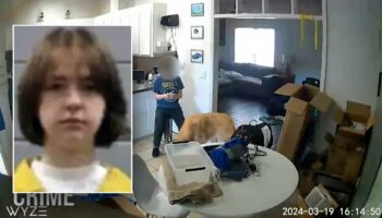 Mississippi teen murder suspect caught on camera in chilling footage after allegedly killing mother