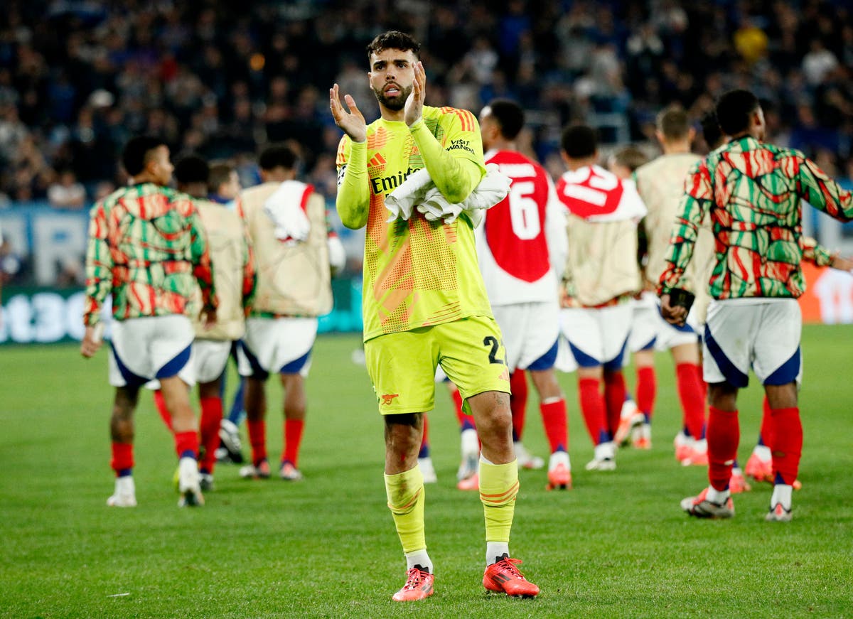 David Raya magic rescues Arsenal but Champions League draw raises further questions