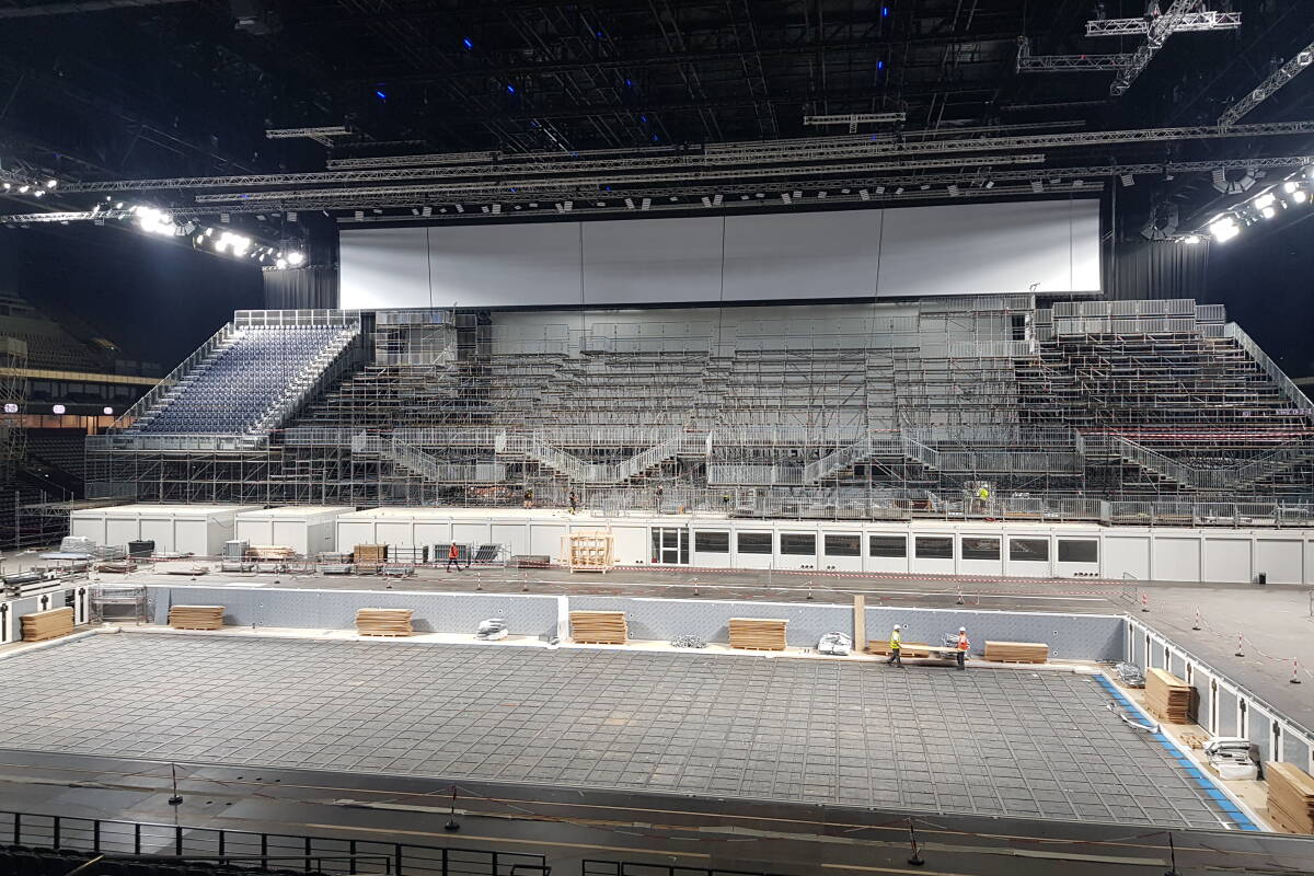 « Un gros pincement au cœur devant ce bassin vide » : à l’Arena de Nanterre, la piscine olympique démontée… mais pas jetée