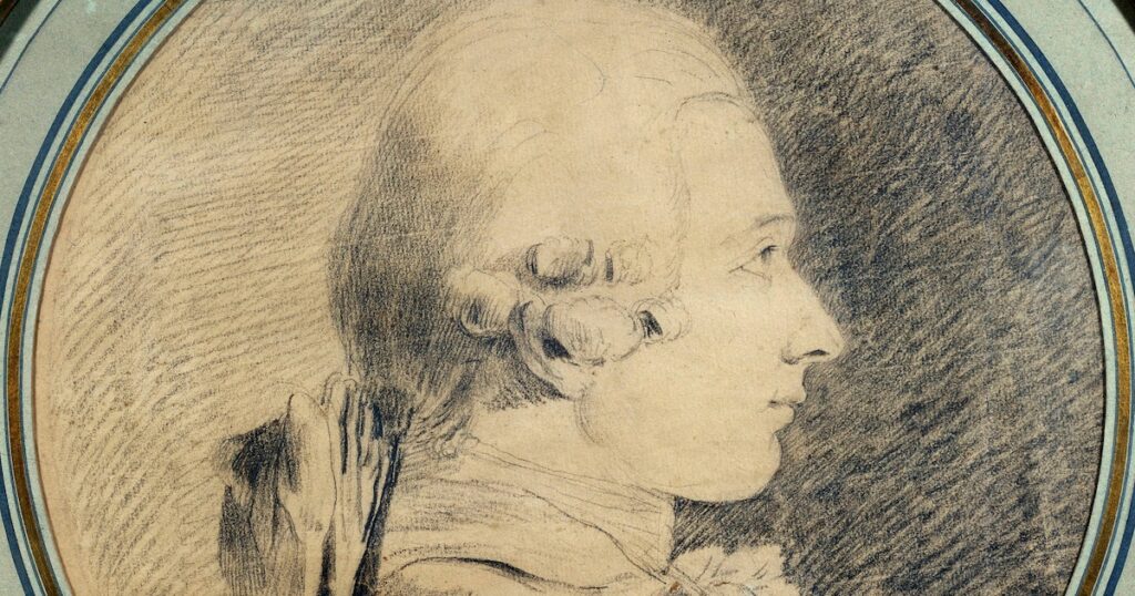 Portrait du marquis de Sade (1740-1814).